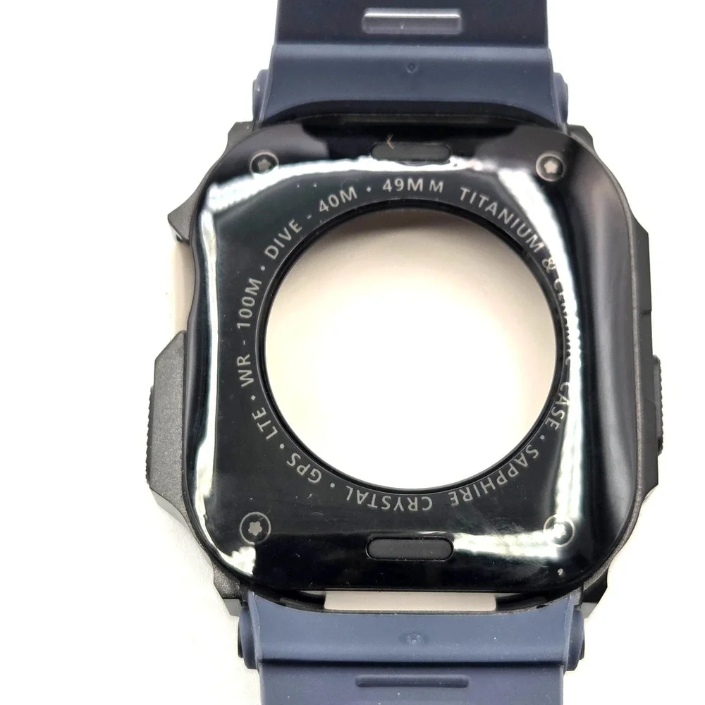 Mens Apple Watch Band 40mm - 49mm Titanium & Ceramic Case GPS LTE WR‎ 100m Dive